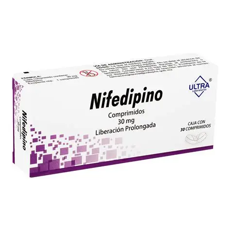 Nifedipino 30 Mg Lp Cpr 30 Lg